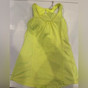 Champion Neon Yellow Racerback Tank Top - Girls Junior size xs